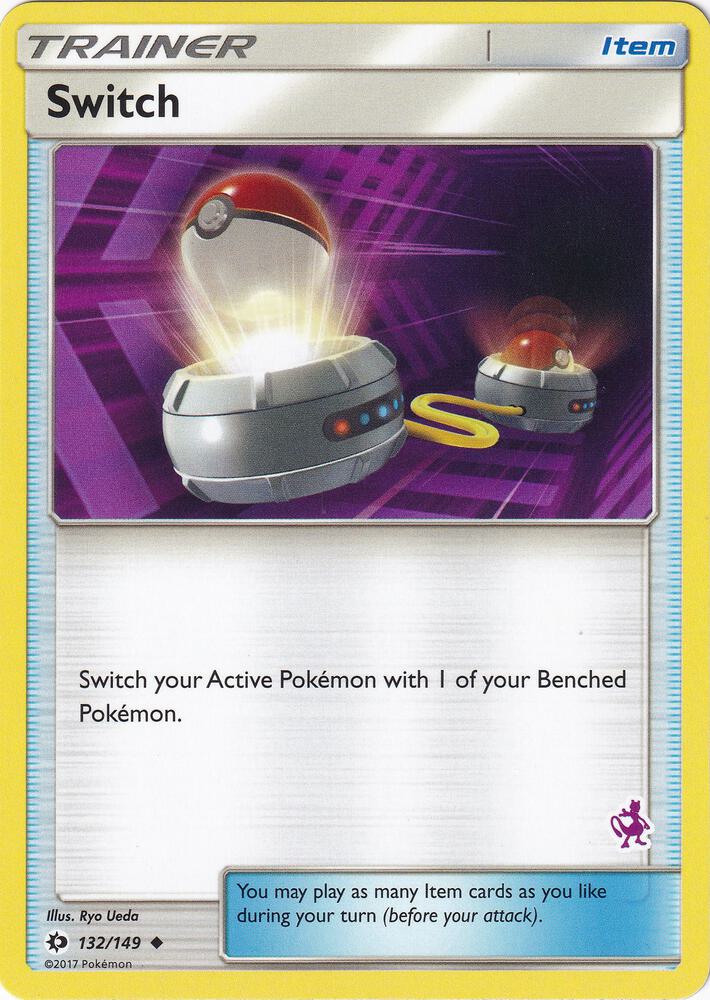 Switch - 132/149 (Mewtwo Stamped) - Battle Academy - Pokemon