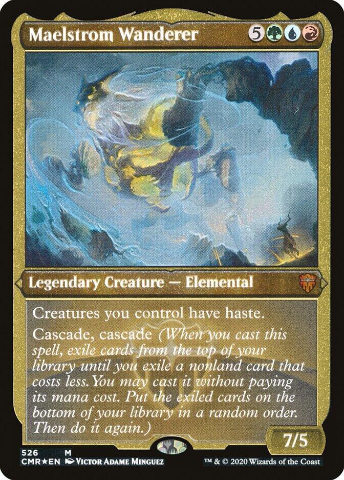 Maelstrom Wanderer (Foil Etched) - Commander Legends - Magic: The