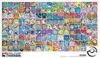 Play! Pokemon Professor Program Kanto Playmat - White - Pokemon