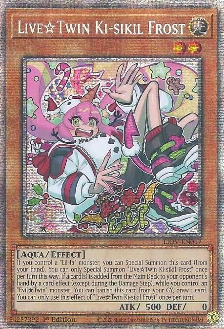 Live Twin Ki-sikil Frost (Starlight Rare) - Lightning Overdrive