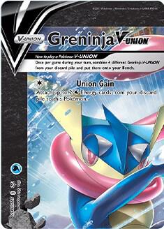 Greninja V-UNION - SWSH155 - SWSH: Sword & Shield Promo Cards