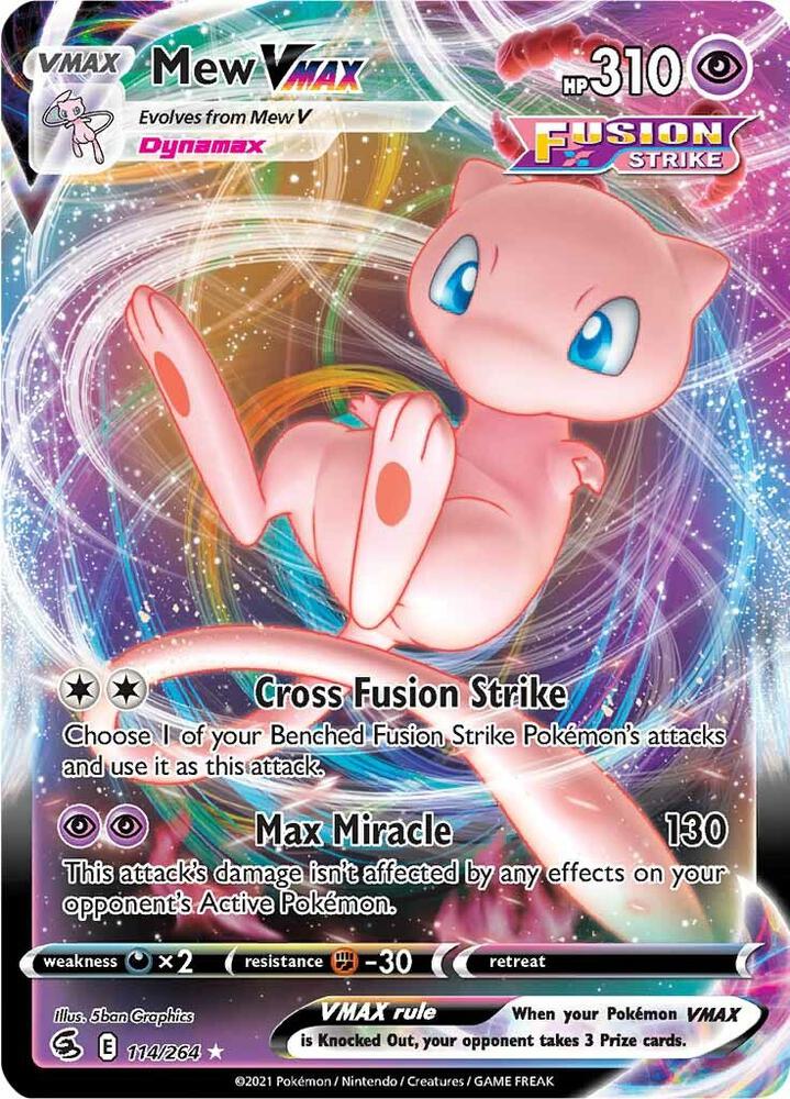 Mew VMAX - SWSH08: Fusion Strike - Pokemon - TCGplayer.com