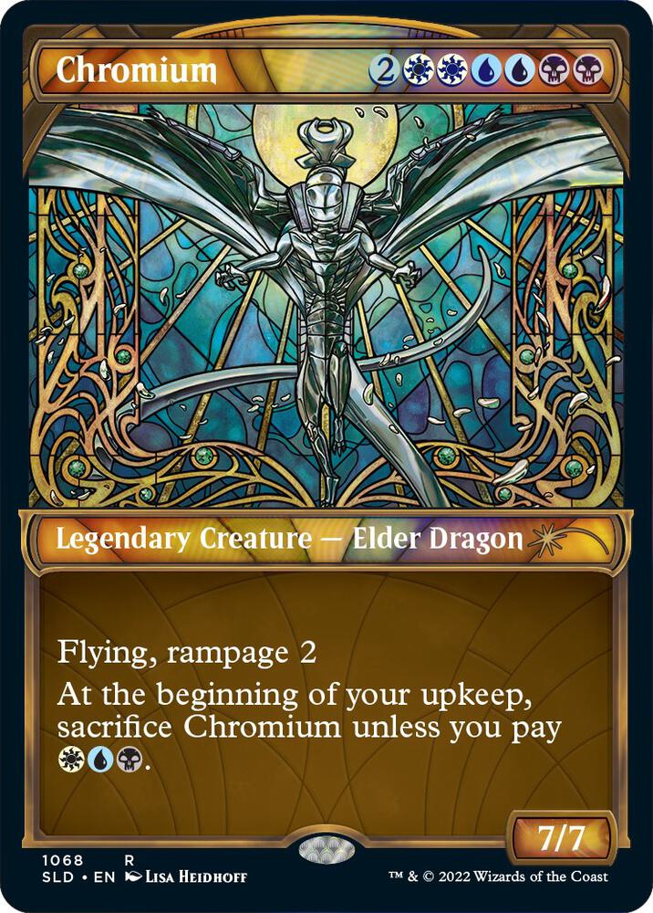 Chromium (Stained Glass) (Textured Foil) - Secret Lair Drop Series