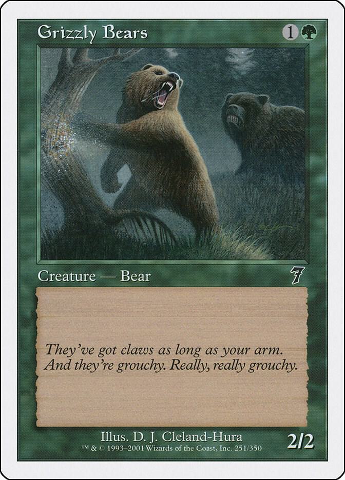 Grizzly Bears - 7th Edition - Magic: The Gathering - TCGplayer.com