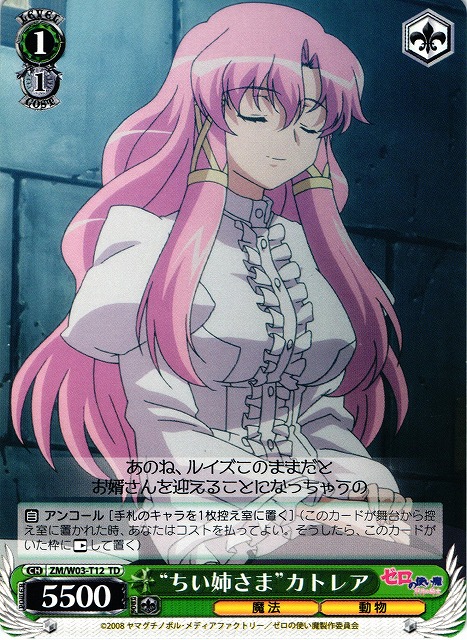 Weiss Schwarz/The Familiar of Zero]