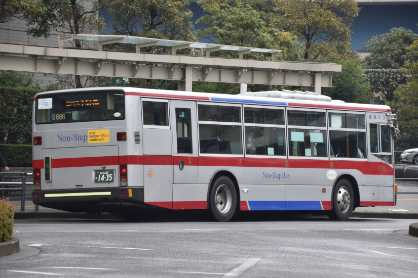 S686]品川200 か 14-35(廃車) | 東急バス高津の館