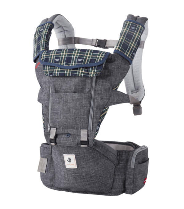 ミキハウス〉ミキハウス×POGNAE(ポグネー)ヒップシートキャリア