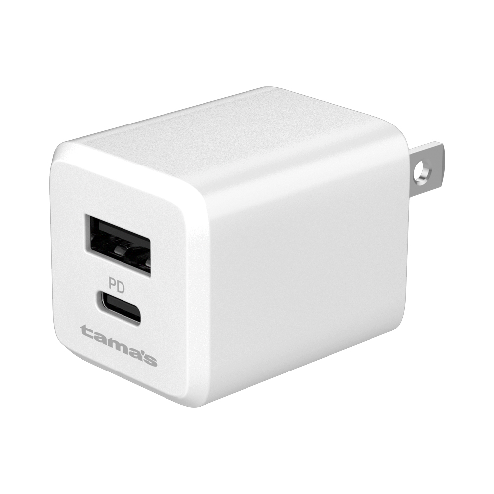 パワーデリバリー対応コンセント充電器 20W C+A – 多摩電子工業 | 公式