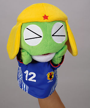 パペットケロロ軍曹 2006サッカー日本代表チームバージョン│株式会社