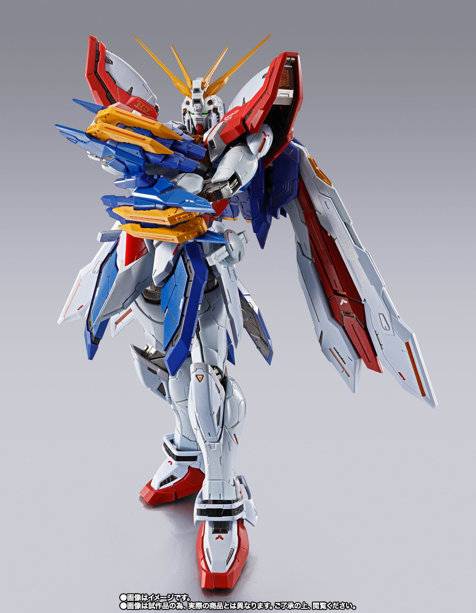 METAL BUILD 【抽選販売】ゴッドガンダム＆ゴッドガンダム弐（セカンド
