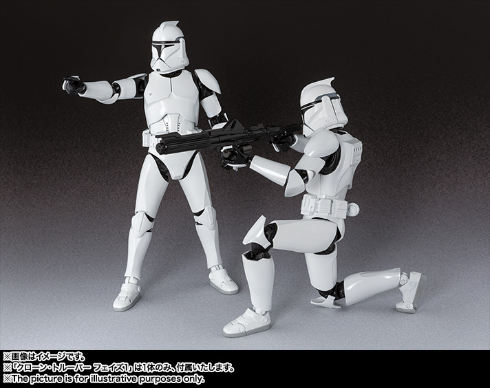 S.H.Figuarts クローン・トルーパー フェイズ1 | 魂ウェブ