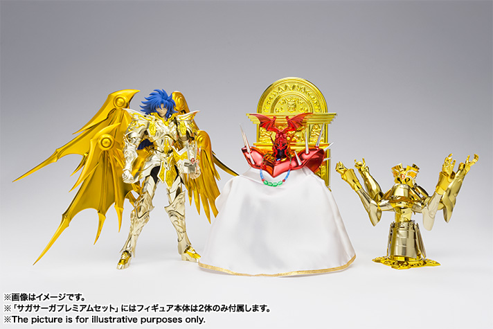 SAINT CLOTH MYTH EX Gemini Saga (Saint Cloth) Saga Saga Premium