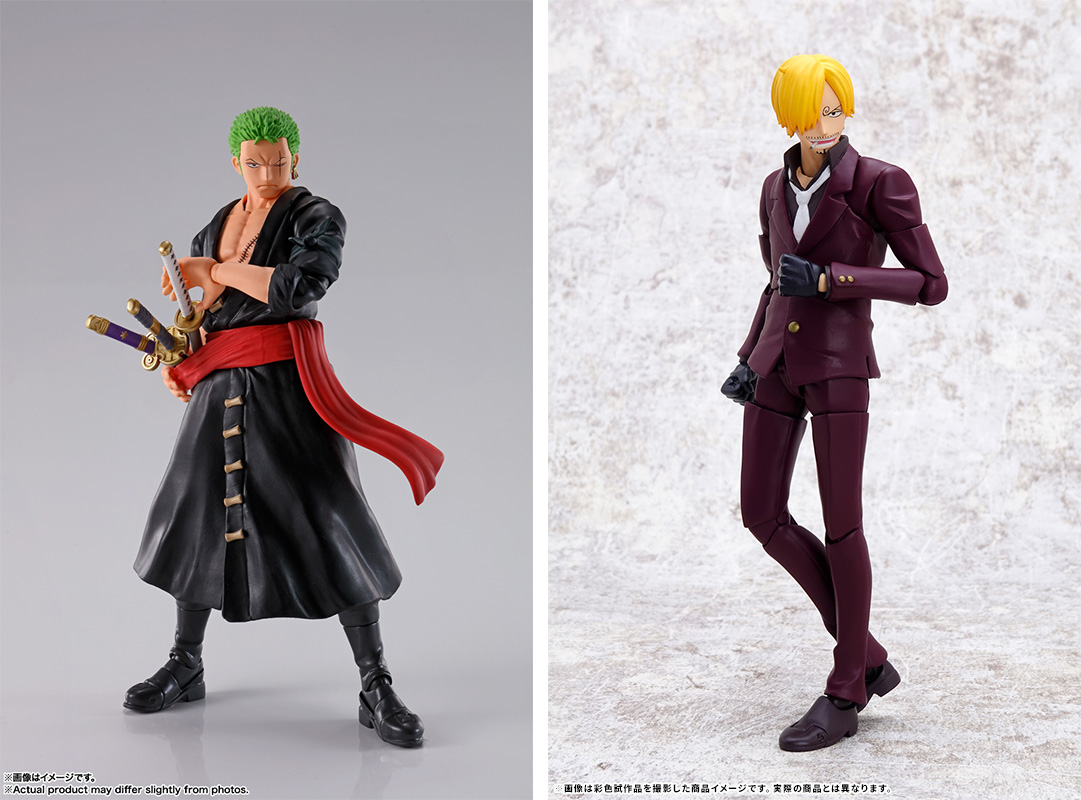 S.H.Figuartsに『ONE PIECE』新シリーズが参戦!! ルフィ、ゾロ、サンジ