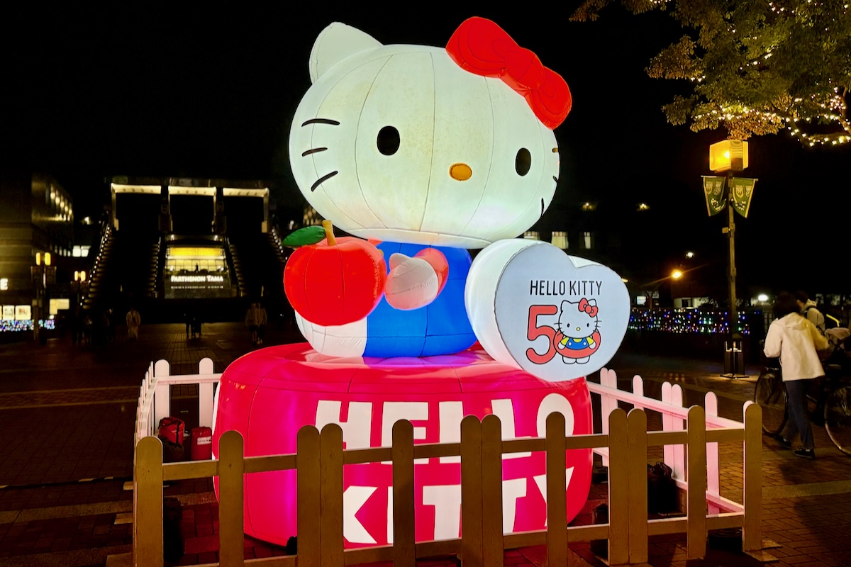 多摩センターイルミネーション2025点灯式11/15(土)開催！ハローキティ