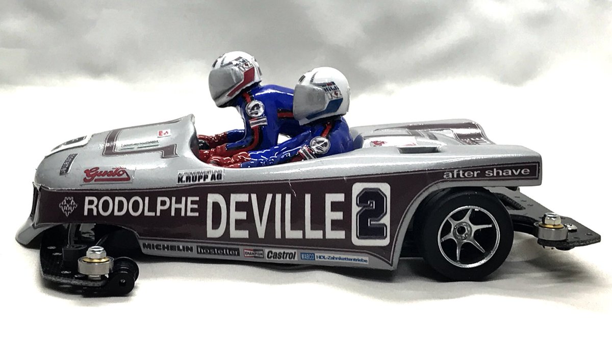 Unique custom made Tamiya Mini 4WD B2B Racing Sidecar - TamiyaBlog