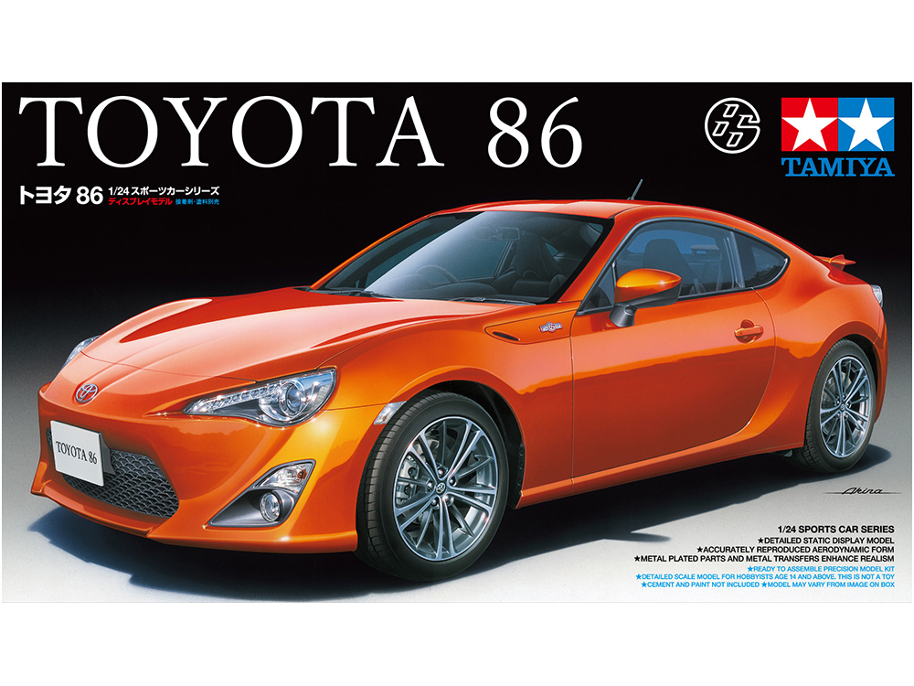1/24 トヨタ 86: スケールモデル｜TAMIYA SHOP ONLINE -タミヤ公式