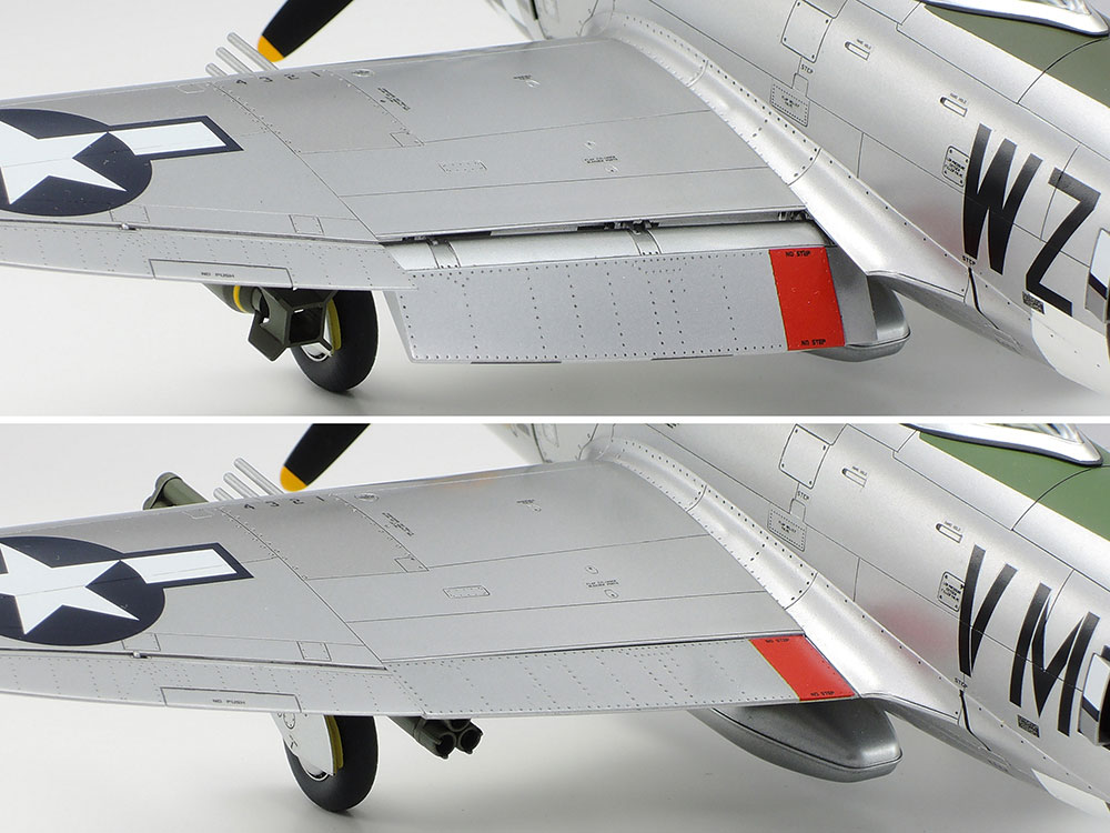 1/48 リパブリック P-47D サンダーボルト 「バブルトップ」: スケール