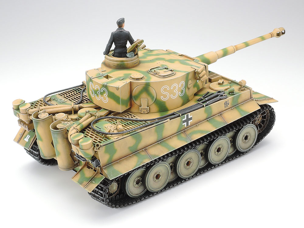 1/35 ドイツ重戦車 タイガーI 初期生産型: スケールモデル｜TAMIYA