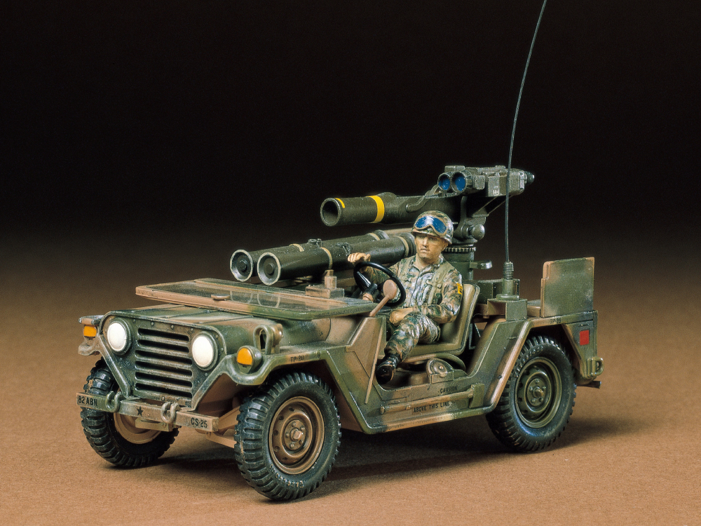 1/35 アメリカ M151A2 トウミサイルランチャー: スケールモデル