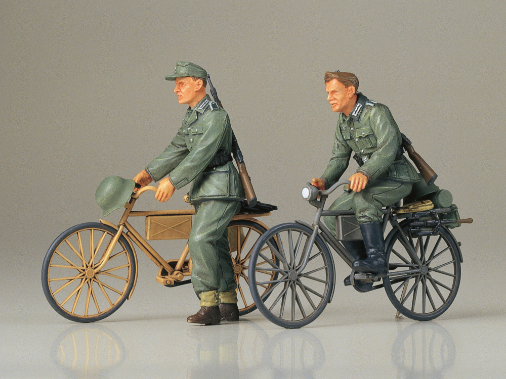 1/35 ドイツ歩兵 自転車行軍セット: スケールモデル｜TAMIYA SHOP