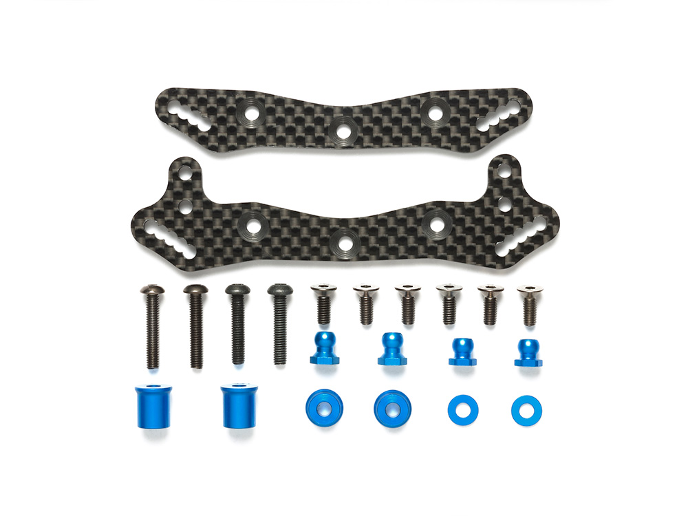 TB-04 カーボンダンパーステーセット（TRF-SSBB用）: RCモデル｜TAMIYA