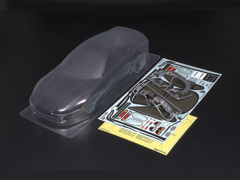 SP.1291 1/10RC トヨタ スープラ スペアボディセット: RCモデル