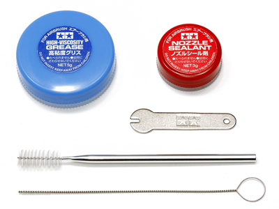 スプレーワーク エアーブラシ用クリーニングセット: ツール＆塗料