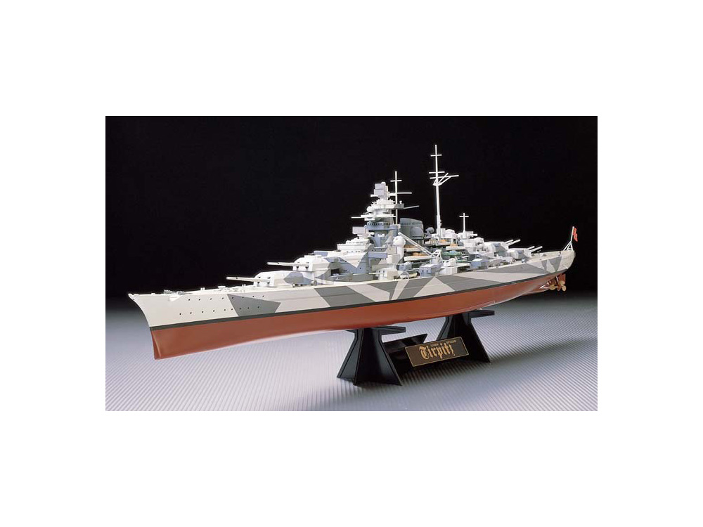 1/350 ドイツ戦艦テルピッツ: スケールモデル｜TAMIYA SHOP ONLINE