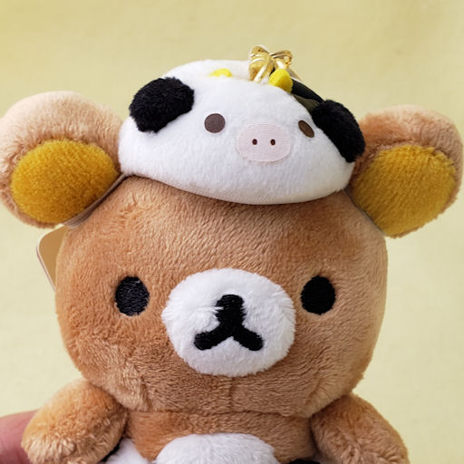 201210 いつでもいっしょリラックマ おでかけぬいぐるみキーホルダー