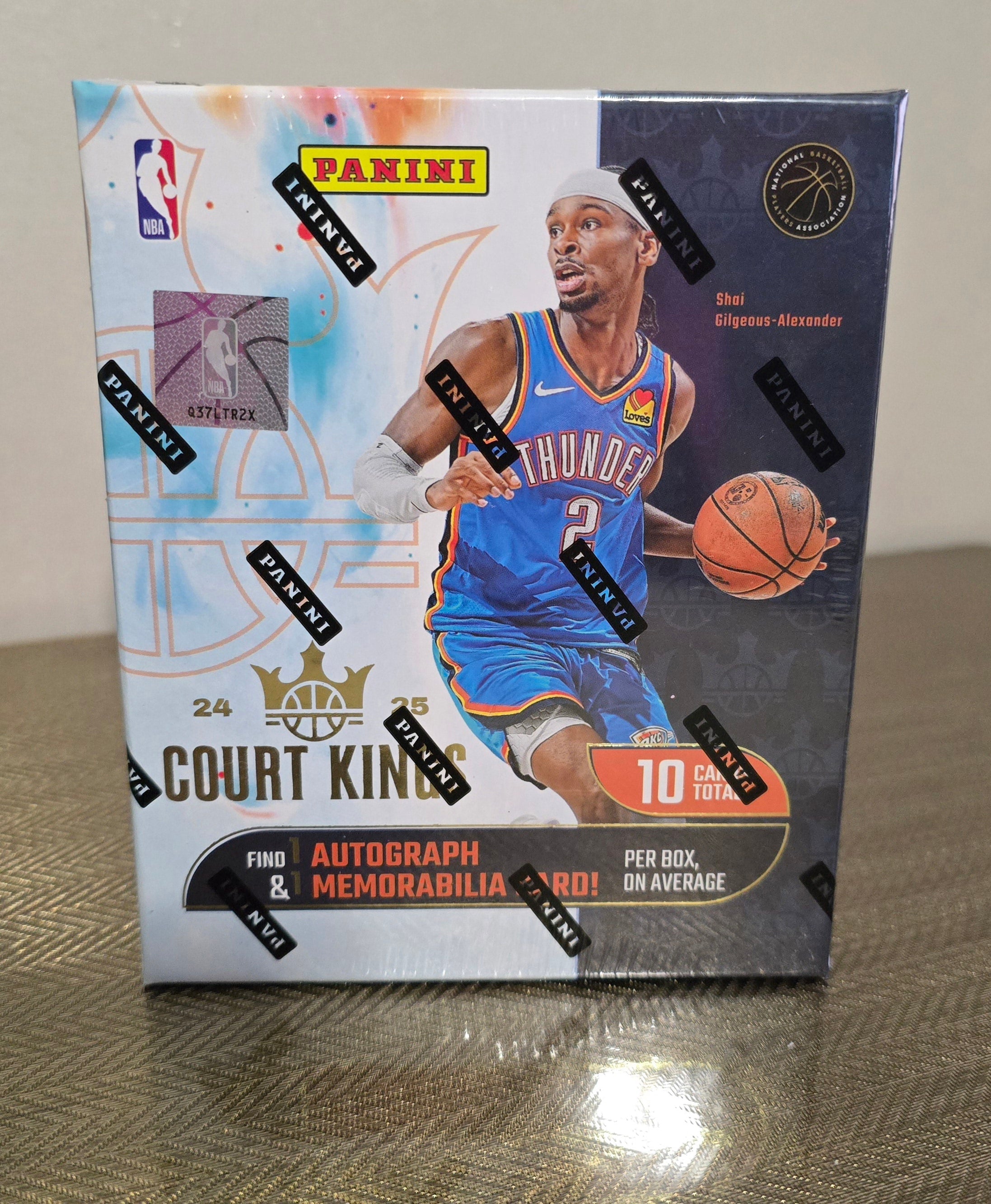 2024-25 Panini Court Kings Cartes Basketball NBA Hobby Box