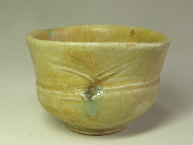 黄瀬戸ぐい呑み（栗皮灰）の詳細／陶器販売のたぬき窯