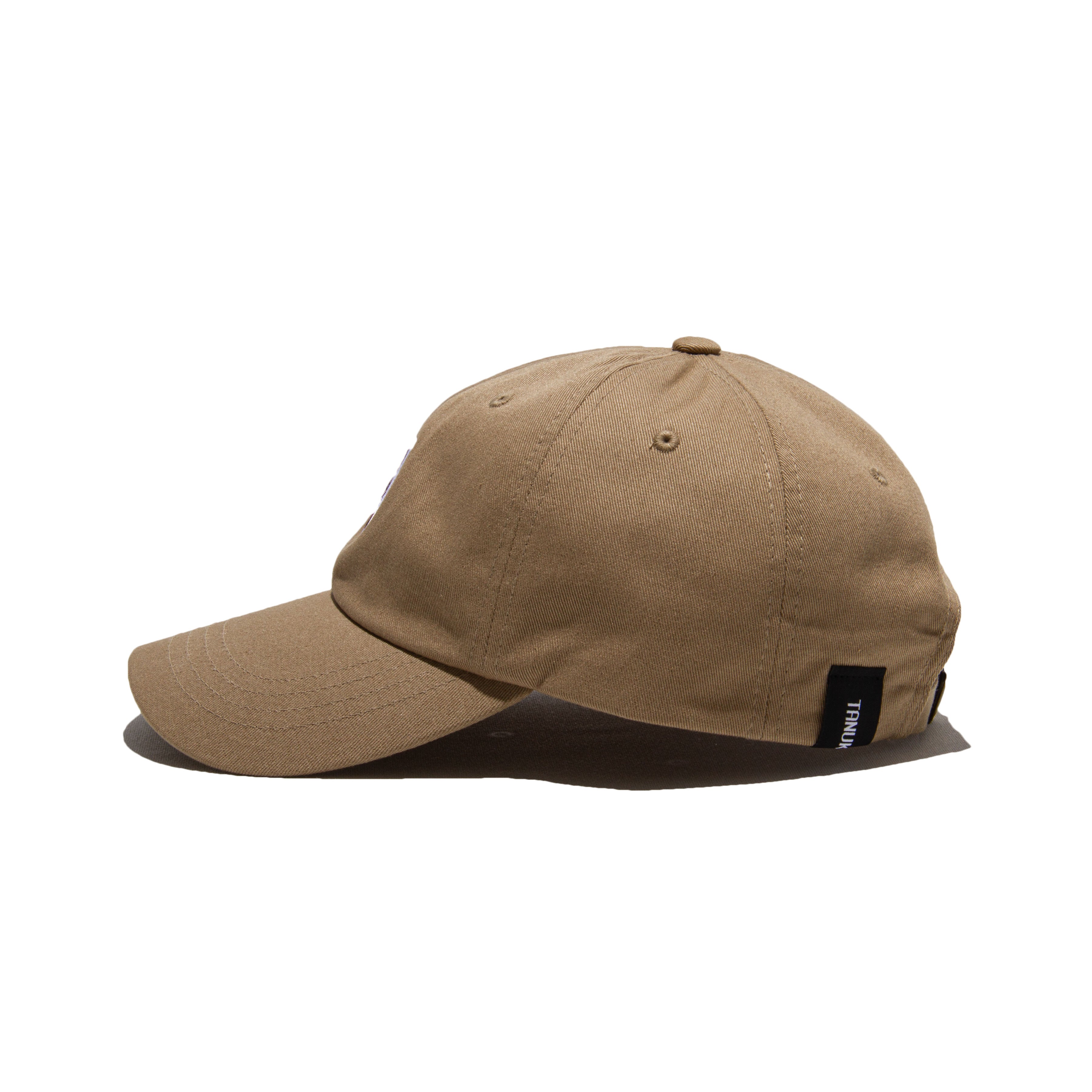 TANUKI Wappen 6 Panel Cap - Beige – TANUKI STUDIO