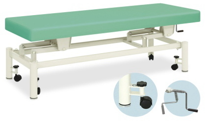 高田ベッドの特価セール【送料無料】 手動昇降ベッド 手動ハイロー