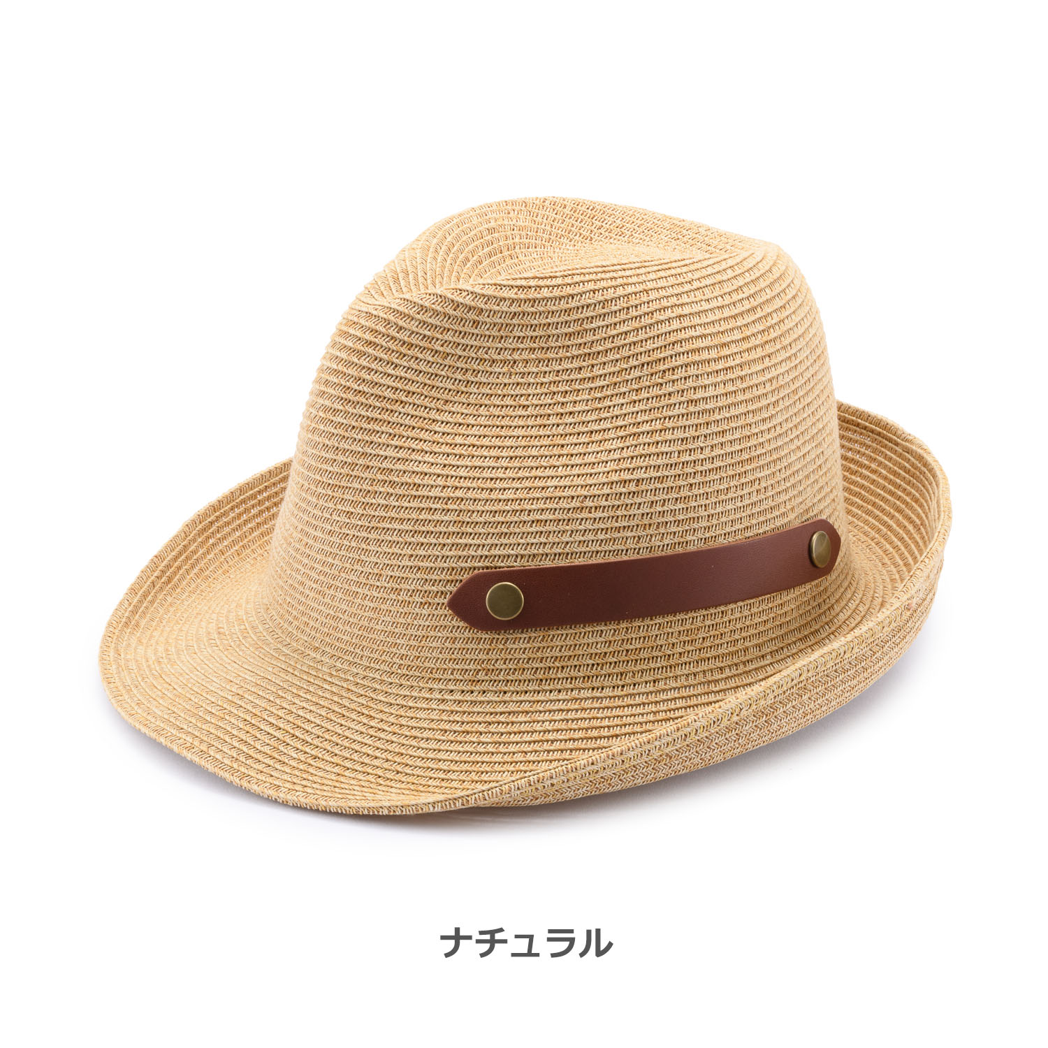 田中帽子店Dion ディオン 麻調ブレード・ハット 紳士用帽子 田中帽子店