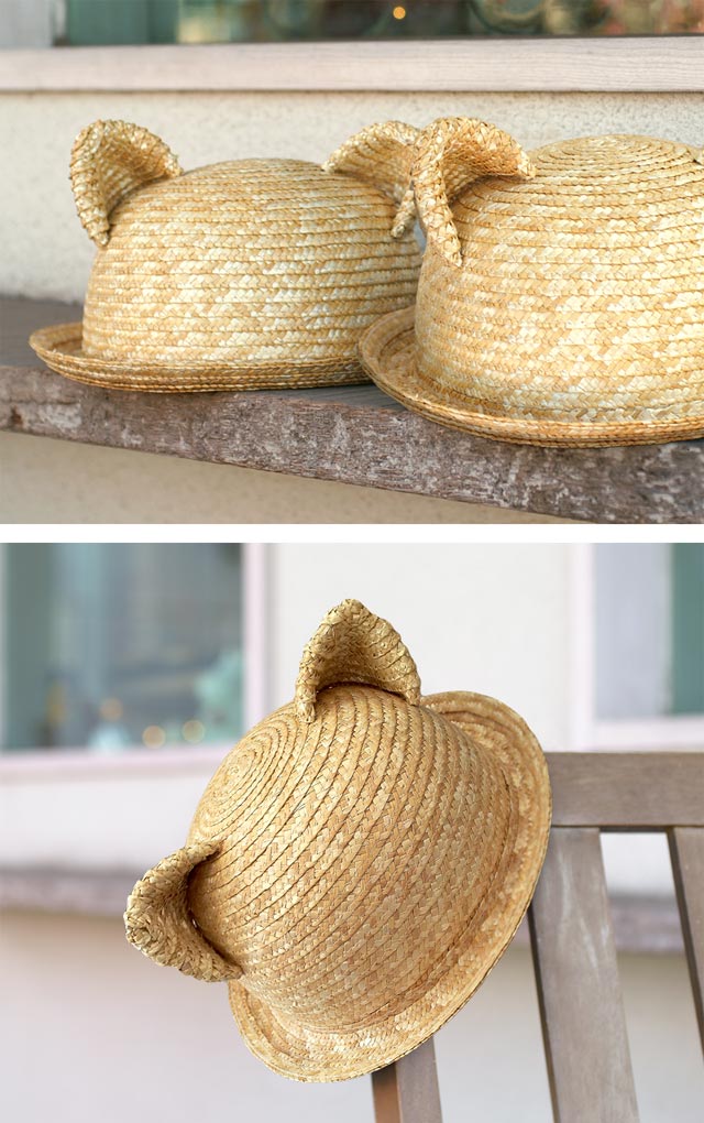 田中帽子店国産 子供用 動物帽子 ネコ 52cm 動物（子供用） 田中帽子店