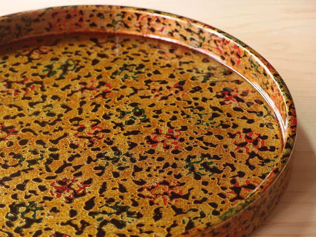 TRC-1021] 丸盆 | 津軽塗たなか