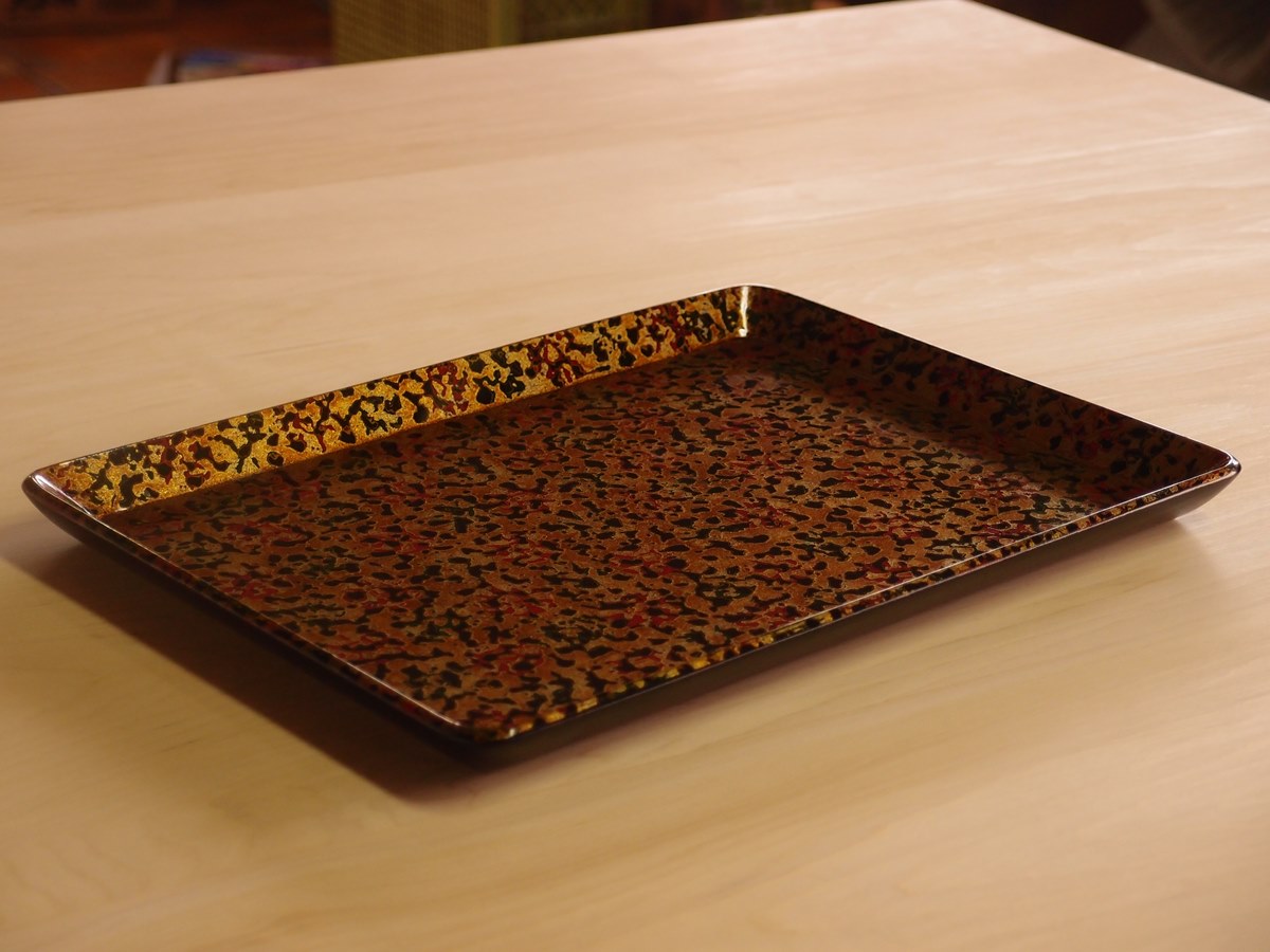 TRL-1021] 長手盆 | 津軽塗たなか