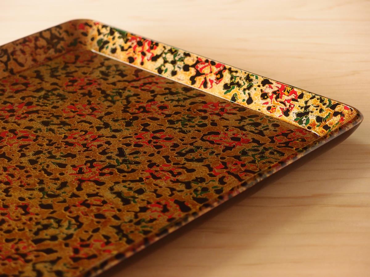 TRL-1021] 長手盆 | 津軽塗たなか