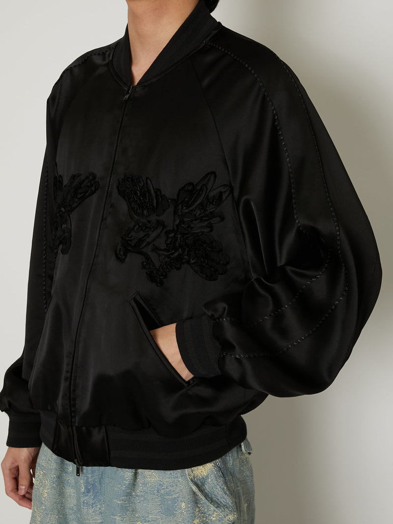 TAPE EMBROIDERY BLOUSON – TAAKK