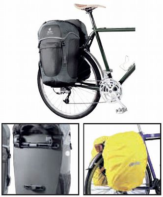 deuter ドイター ラックパック 48L 自転車用 振り分けバッグ(サイド