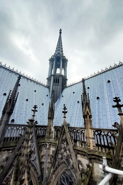 ケルン大聖堂の一般開放されていない展望台へ】絶景を満喫！南塔展望台