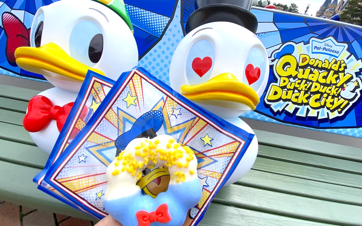 東京ディズニーランド【ドナルドすぎるドーナツが可愛すぎる】チョコが