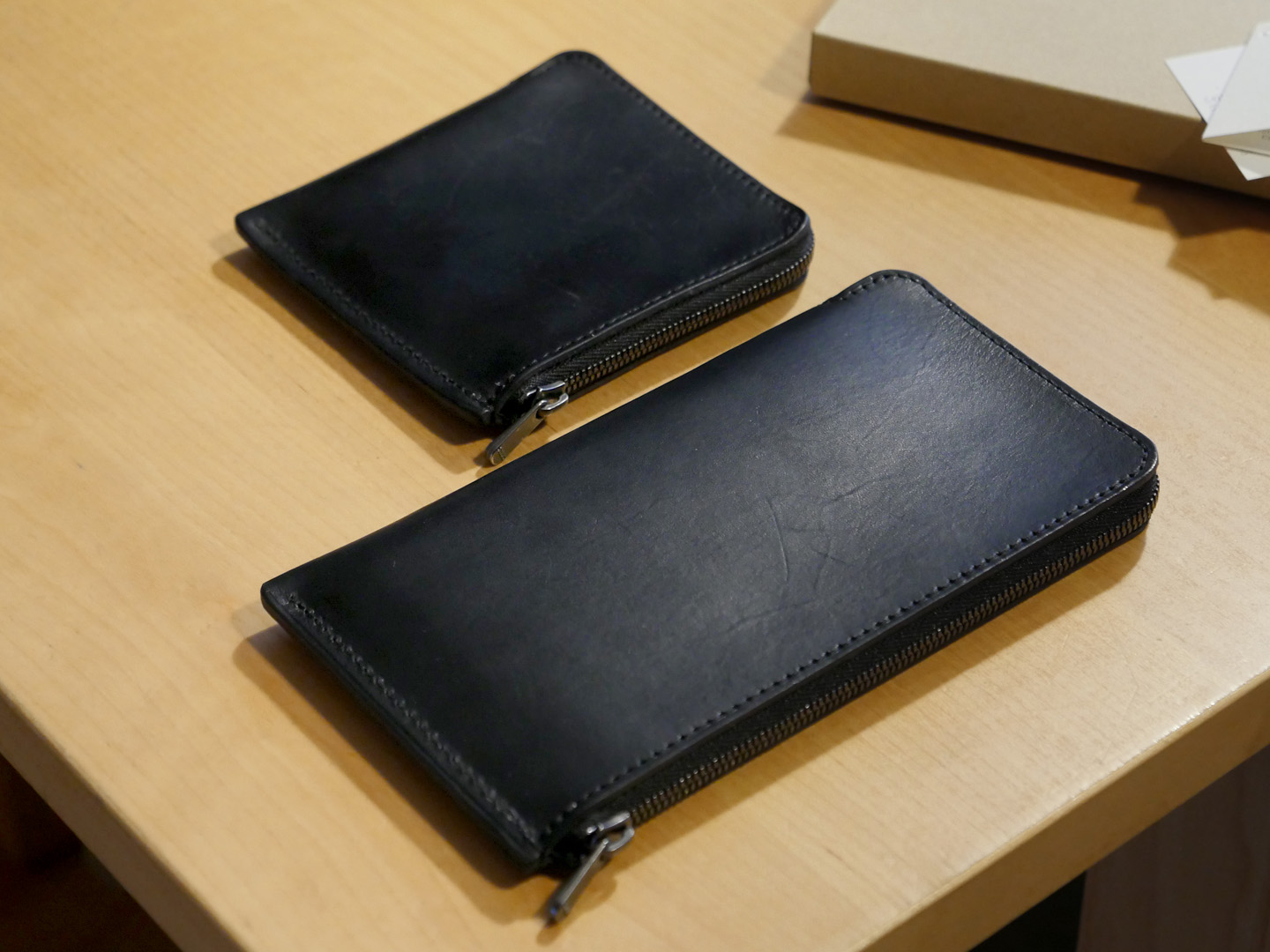 厚い革の薄い財布：SYRINX HITOE L-zip L（単 長財布2）: thp_blog