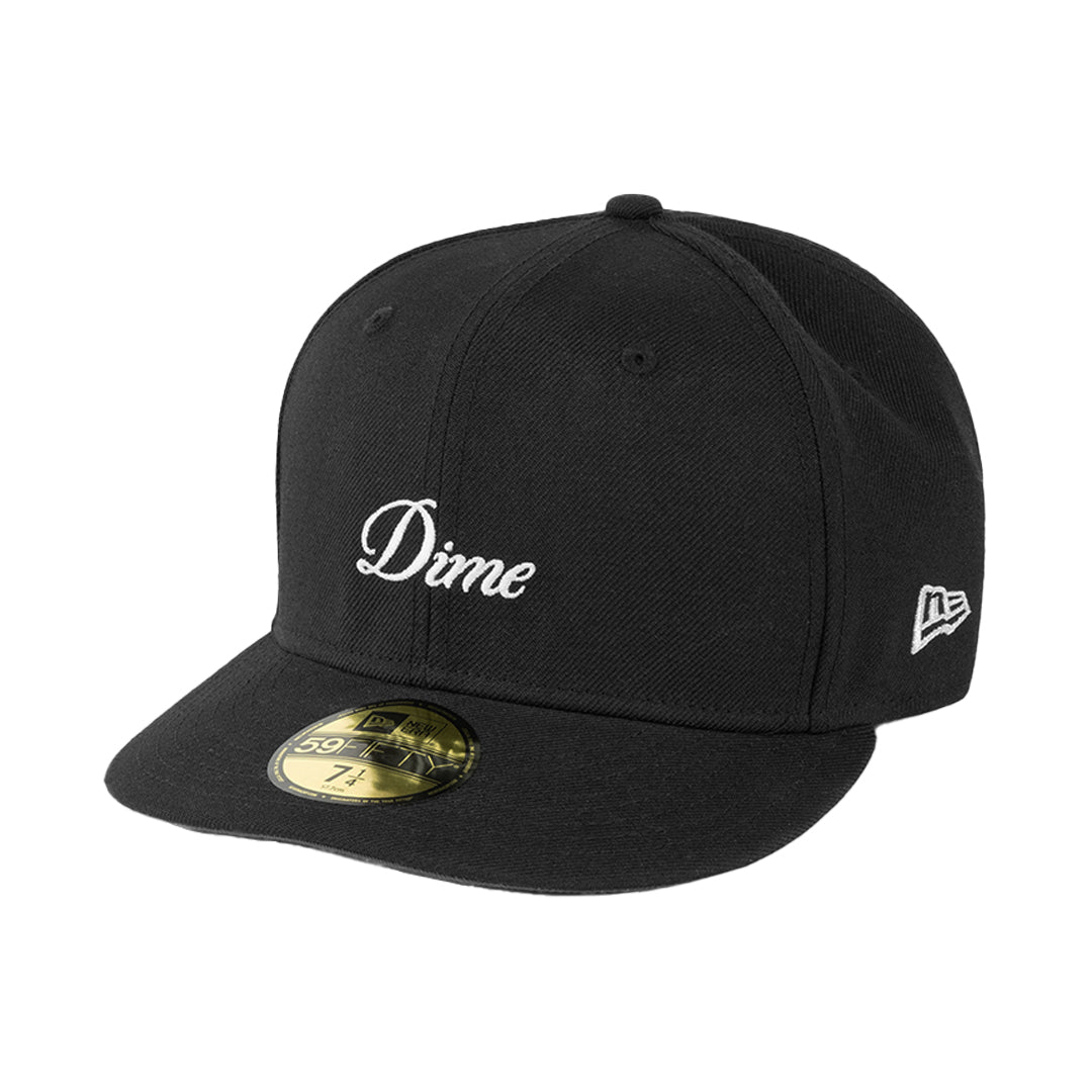 DIME MTL（ダイム モントリオール）| CURSIVE NEW ERA CAP / BLACK