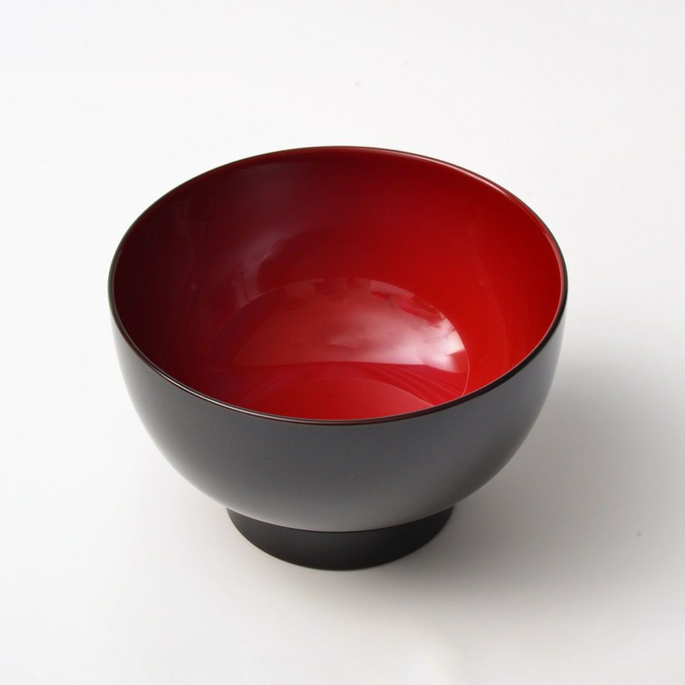 越前塗（福井県） 【越前塗】南天 溜 雑煮椀〈1個〉 |皿や鉢など和食器