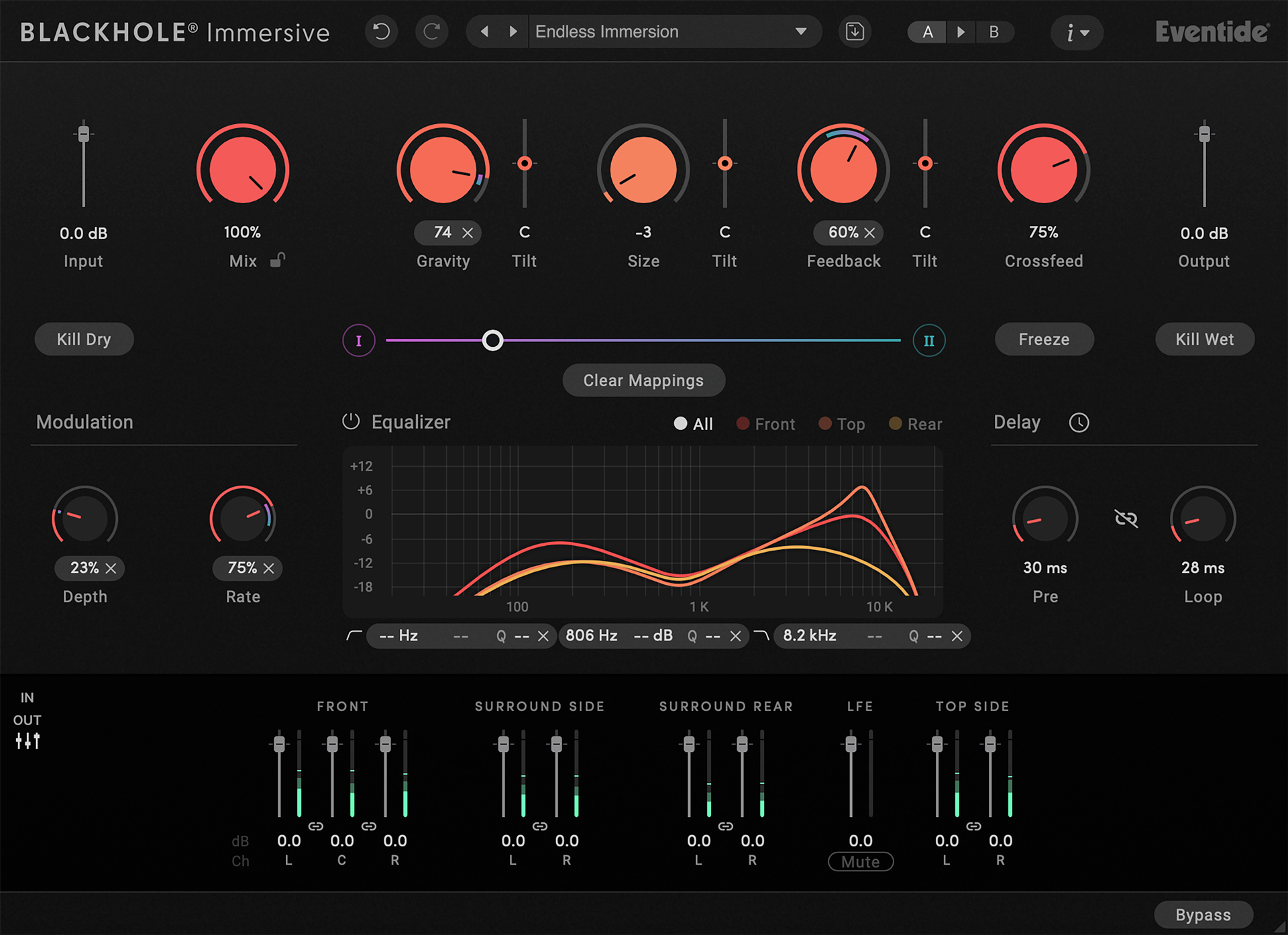 Blackhole Immersive - Eventide - 製品情報 | TACSYSTEM