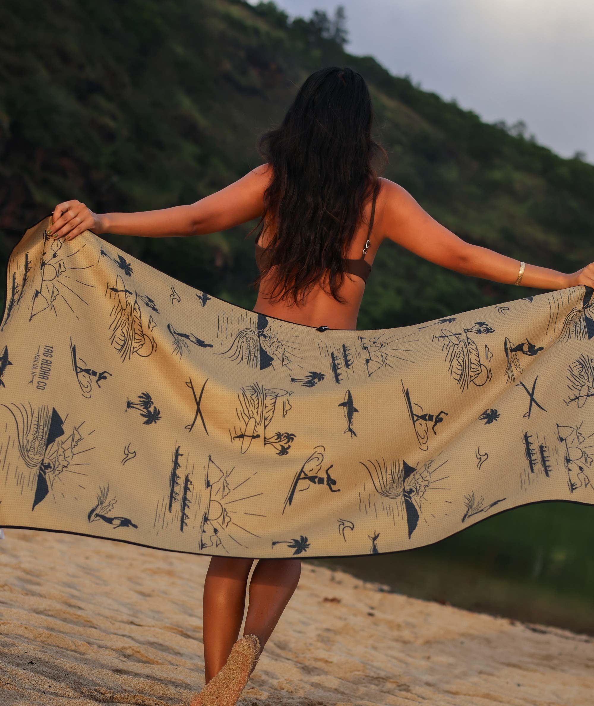 ビーチタオル - ポポイア – Tag Aloha Co.