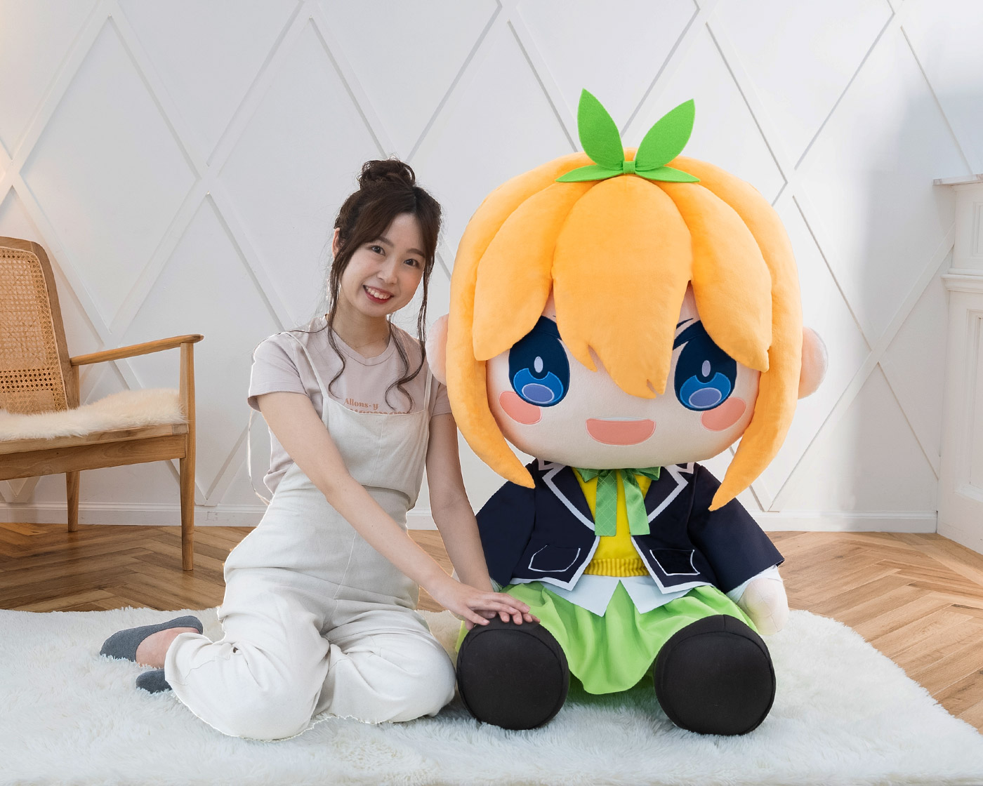 どきゅーと 映画「五等分の花嫁」 超特大ぬいぐるみ 中野四葉｜TAITO