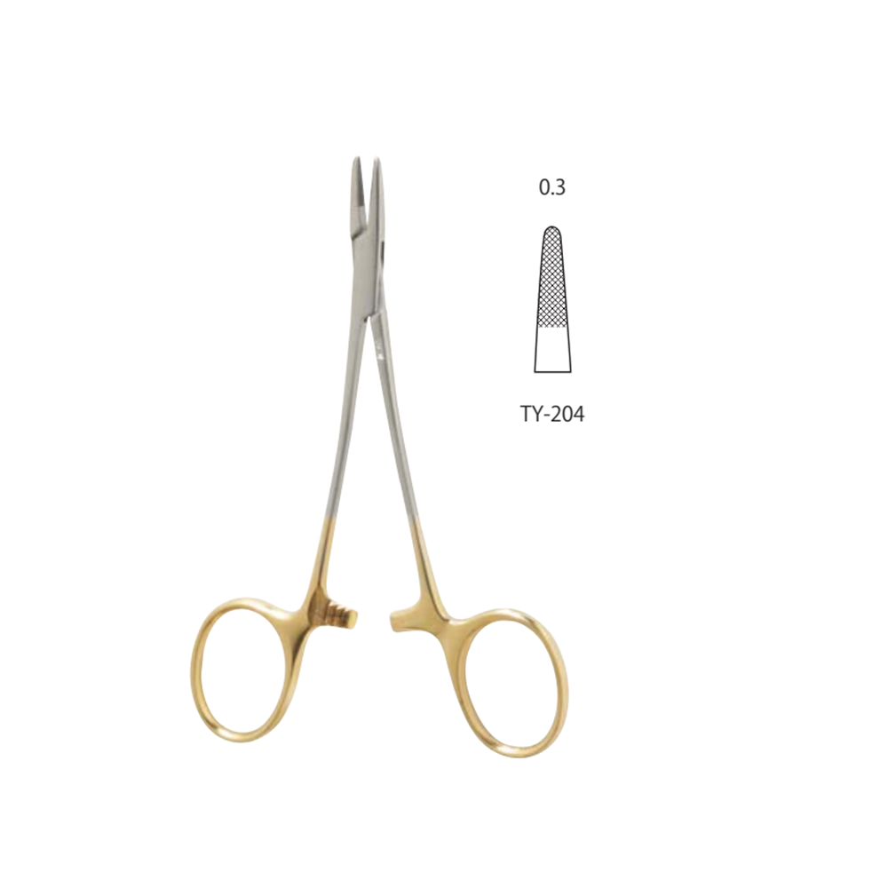 ヘガール持針器 0.3チップ付 | 大祐医科工業株式会社