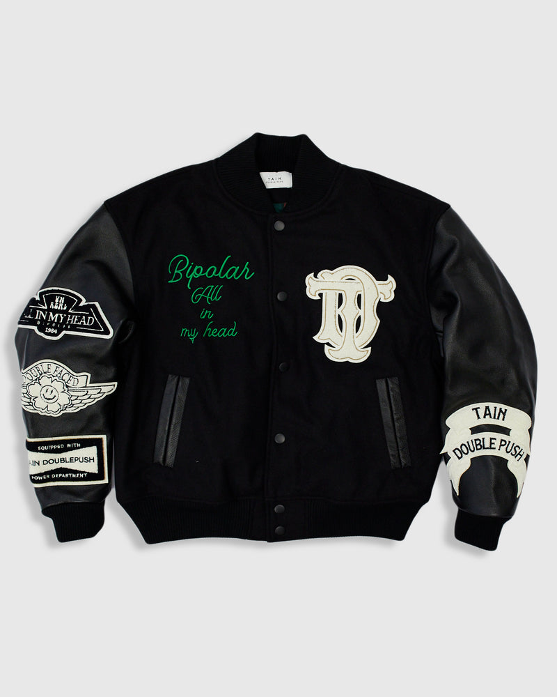 BIPOLAR AWARD JACKET BLACK – TAIN DOUBLEPUSH